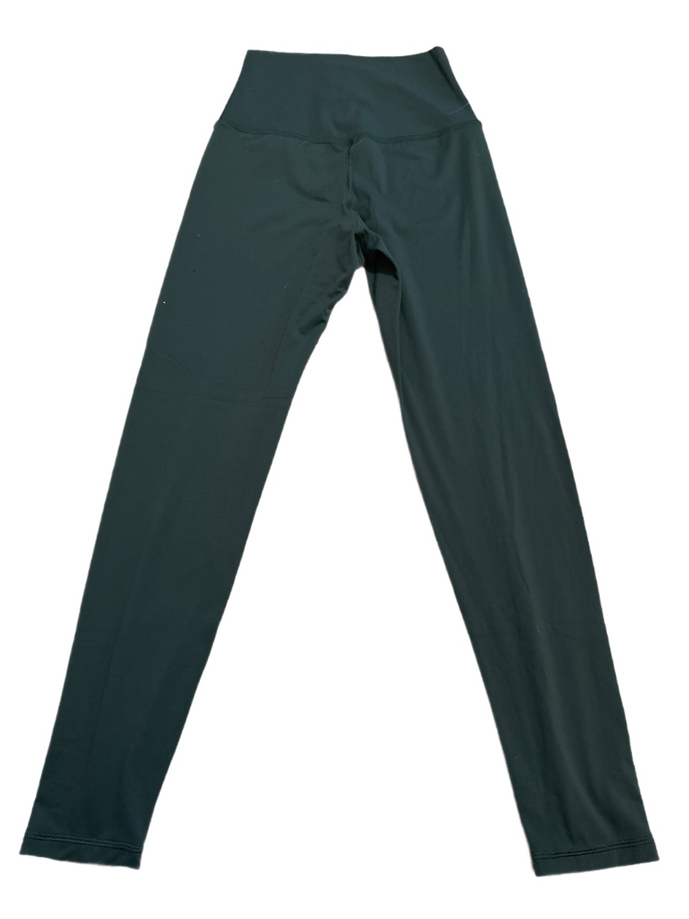 Quince Dark Green High-Rise Leggings Small 28” - Picture 2 of 3